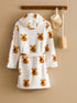 LC Waikiki Women's Teddy Bear Printed Bathrobe